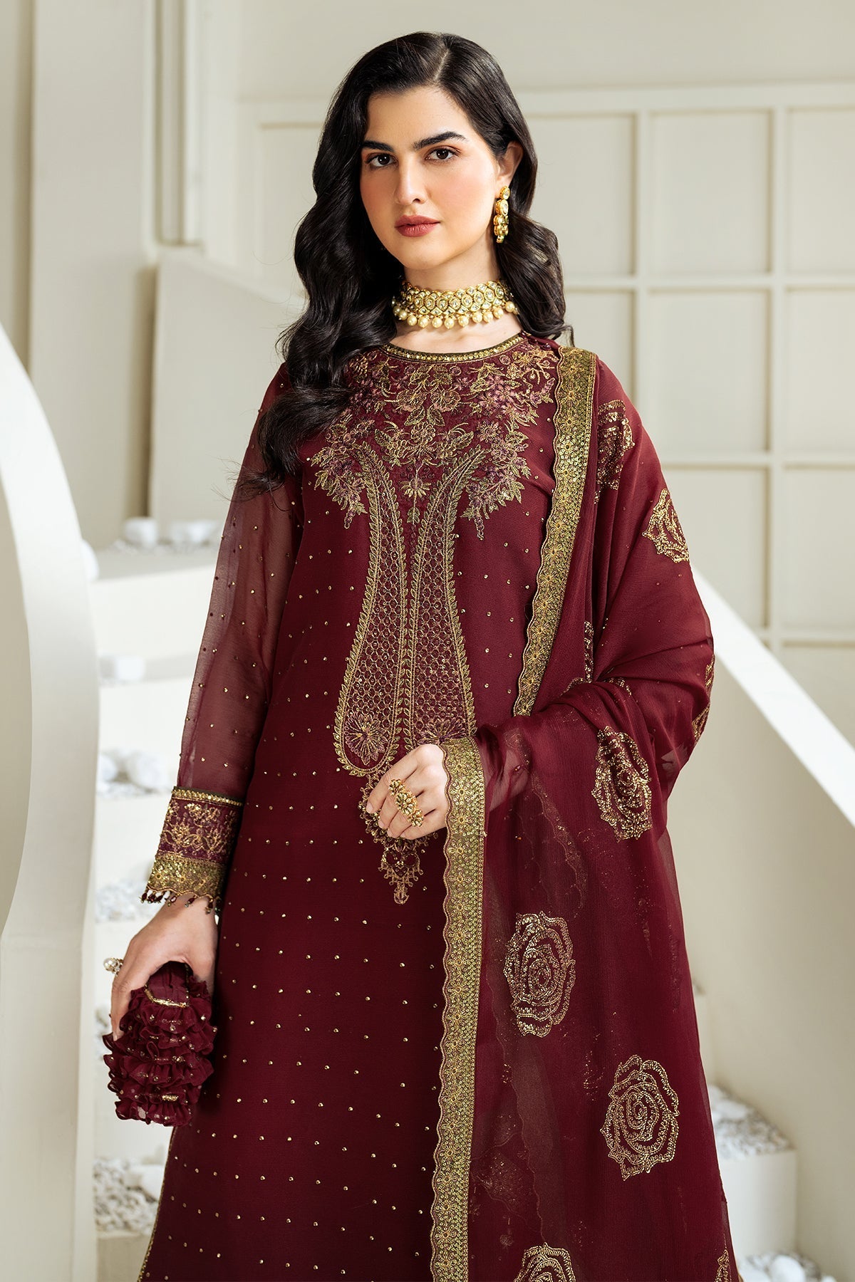 Alizeh | Selene Luxury Chiffon Collection 25 | AF-PS-8007-Gina
