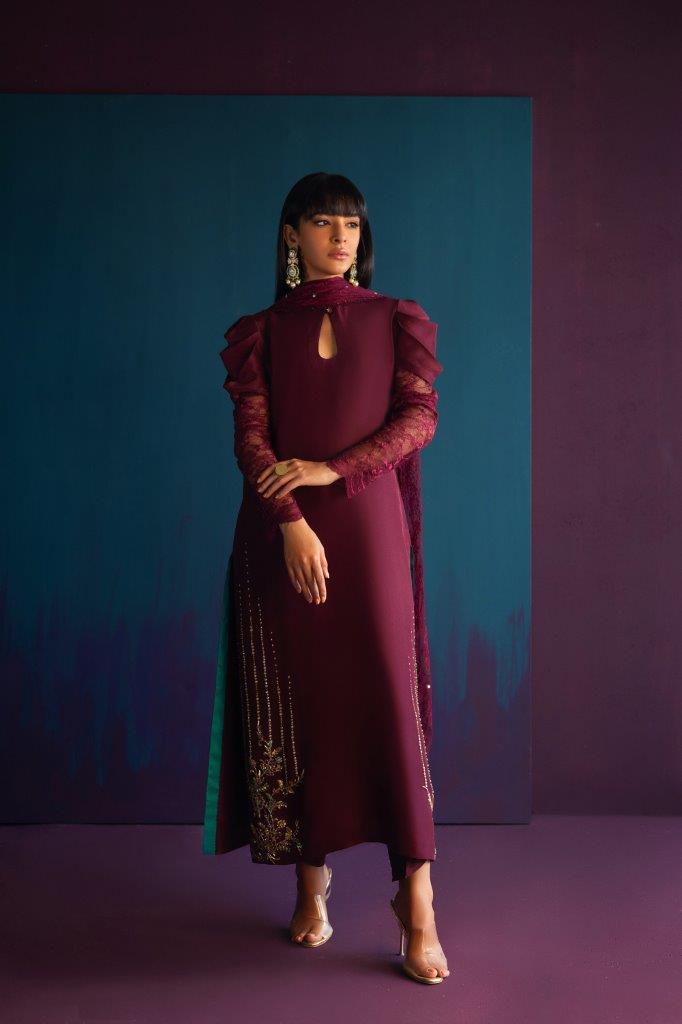 Anam Akhlaq | Festive Collection | D-43 - Official Anam Akhlaq - Agha Fabrics UK