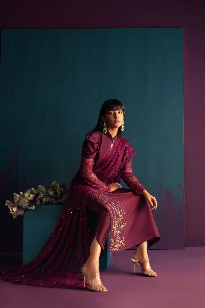 Anam Akhlaq | Festive Collection | D-43 - Official Anam Akhlaq - Agha Fabrics UK