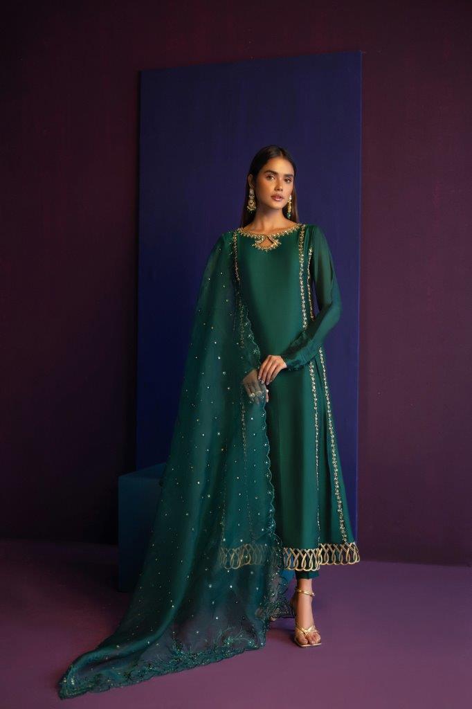 Anam Akhlaq | Festive Collection | D-44 - Official Anam Akhlaq - Agha Fabrics UK