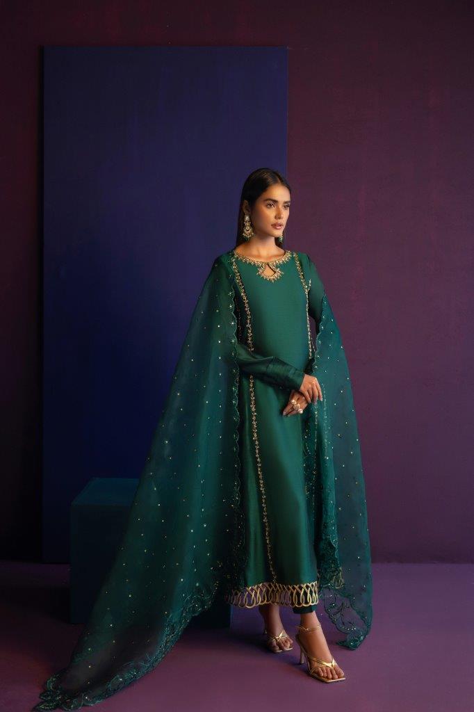 Anam Akhlaq | Festive Collection | D-44 - Official Anam Akhlaq - Agha Fabrics UK