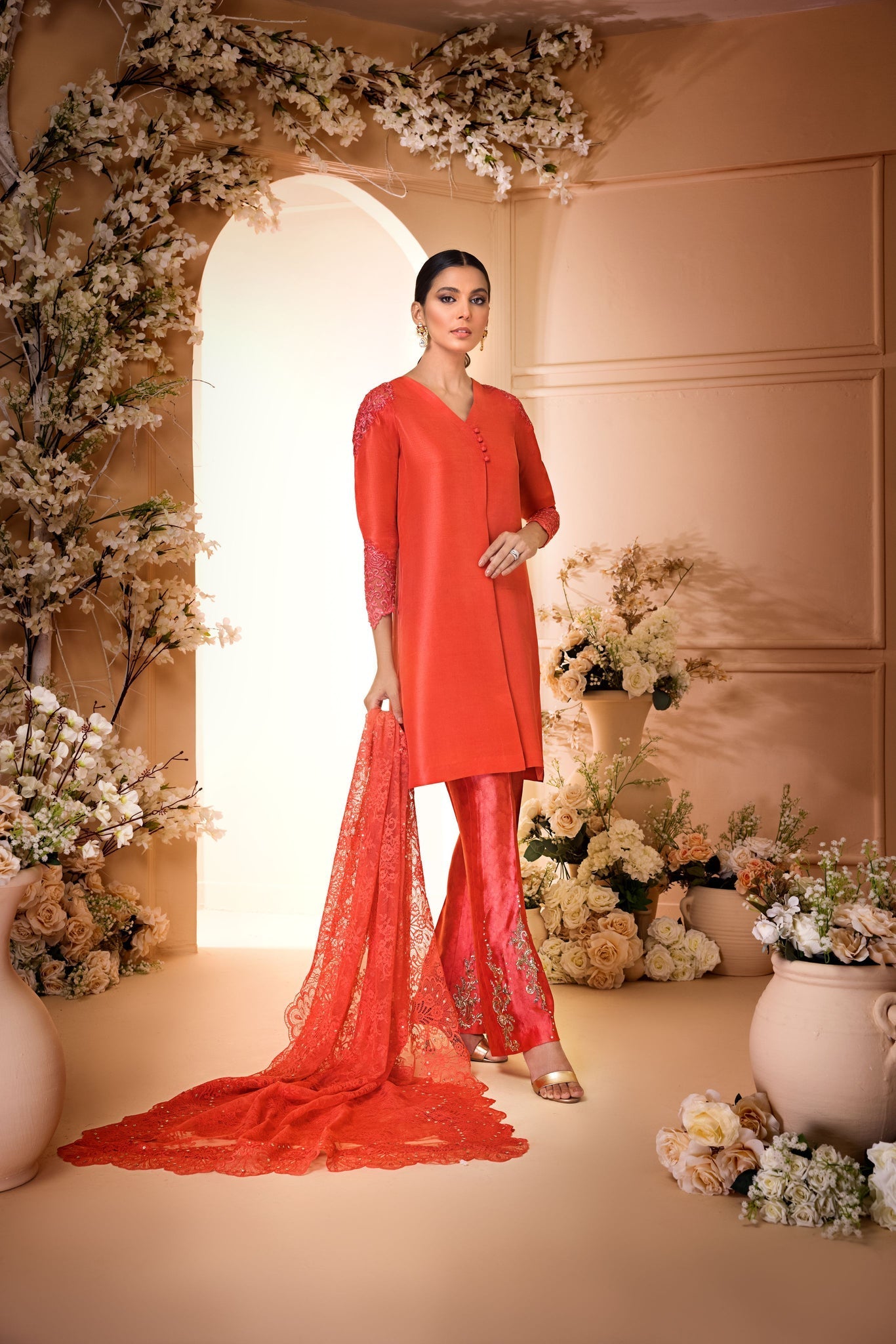 Anam Akhlaq | Festive Collection | D-33 - Official Anam Akhlaq - Agha Fabrics UK