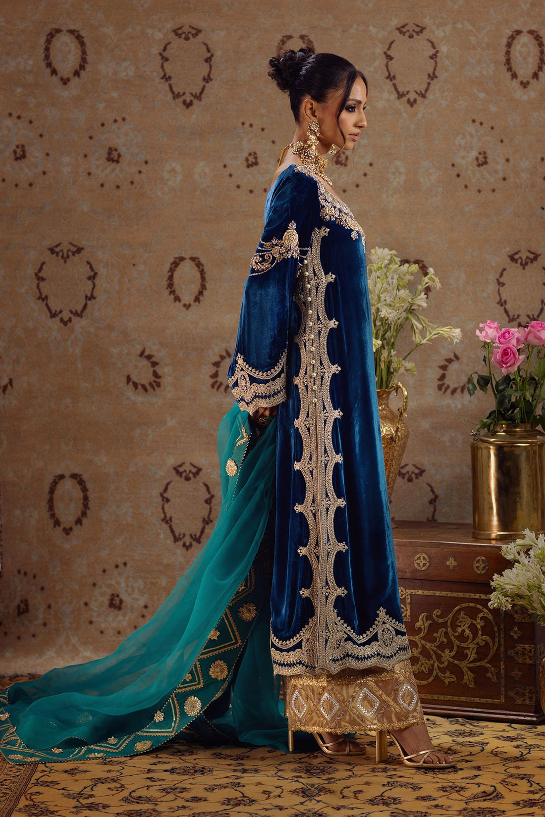 Annus Abrar | Mirha Winter Velour | Riyana - Official Annus Abrar - Agha Fabrics UK