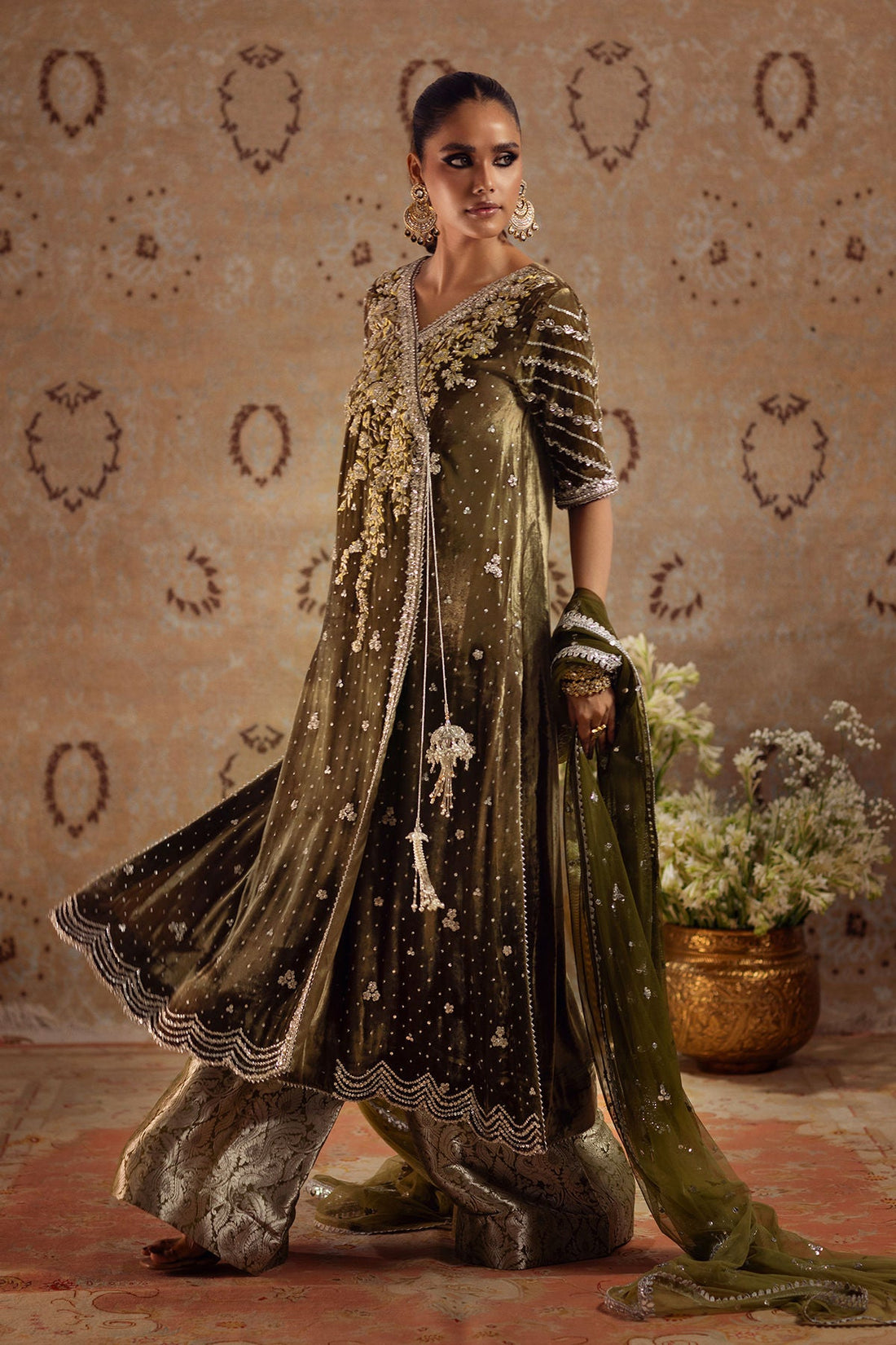 Annus Abrar | Mirha Winter Velour | Emur - Official Annus Abrar - Agha Fabrics UK