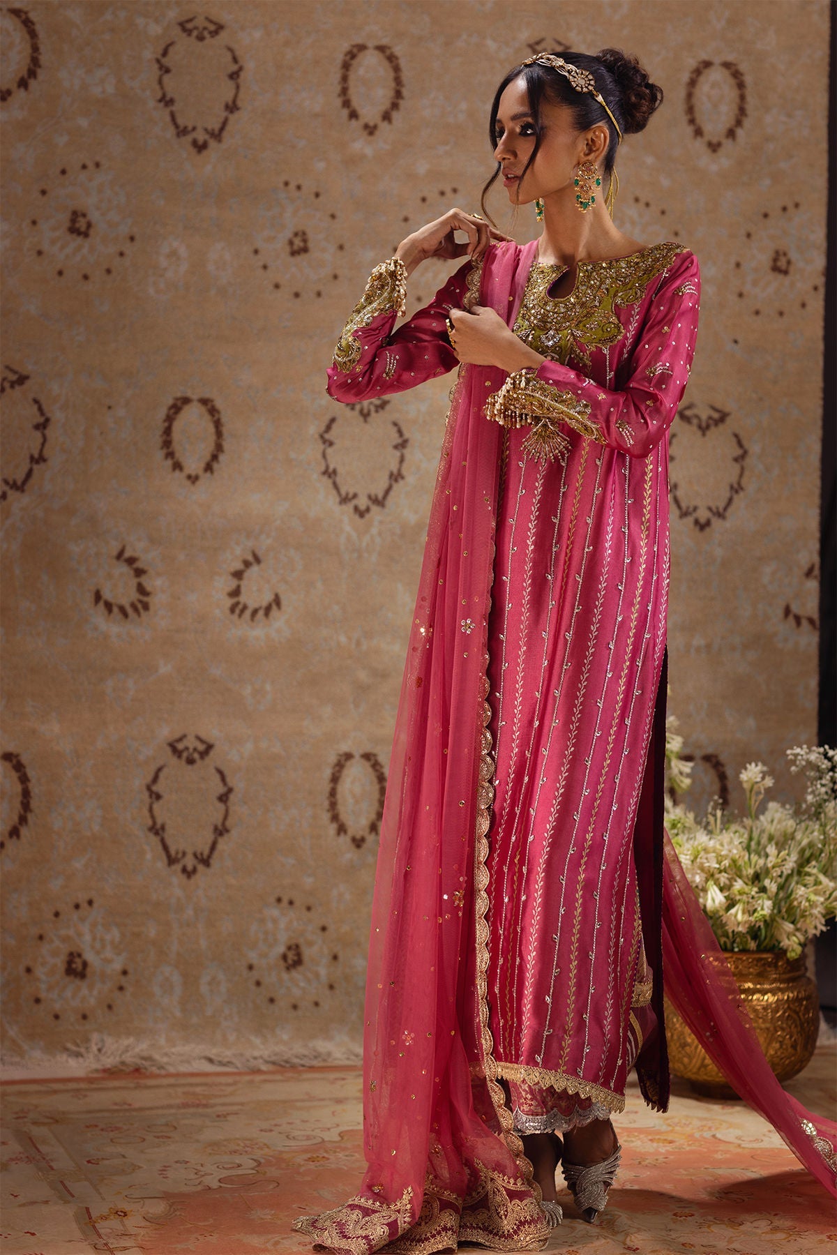 Annus Abrar | Mirha Winter Velour | Elen - Official Annus Abrar - Agha Fabrics UK