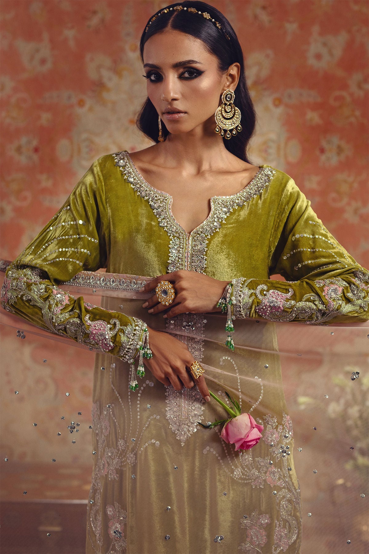 Annus Abrar | Mirha Winter Velour | Aya - Official Annus Abrar - Agha Fabrics UK