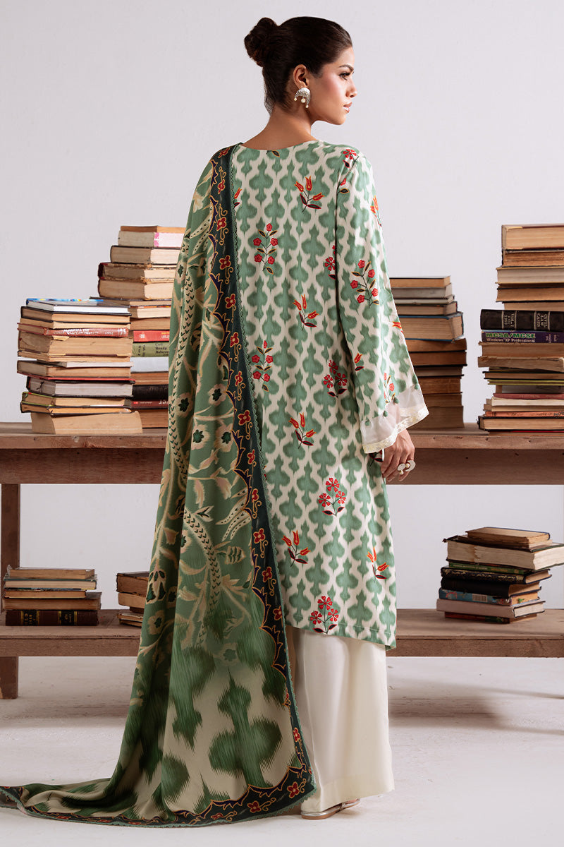 Cross Stitch | Khaddar Linen 25 | TRIBAL HAZE - Official Cross Stitch - Agha Fabrics UK