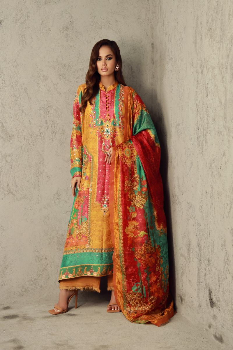 Wardha Saleem | Luxury Pret Traditional Wear | ARWA - Official Wardha Saleem - Agha Fabrics UK