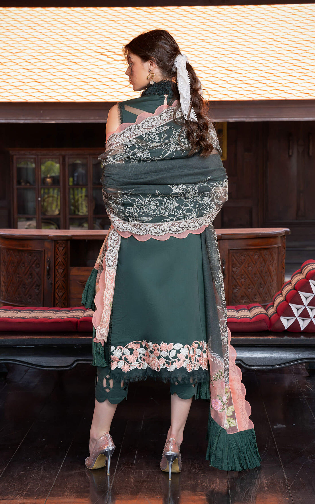 Asifa and Nabeel | Rosemary Ruffles 24 | Charisma -  Asifa and Nabeel Luxury - Original Designer Dress - House of Maryam