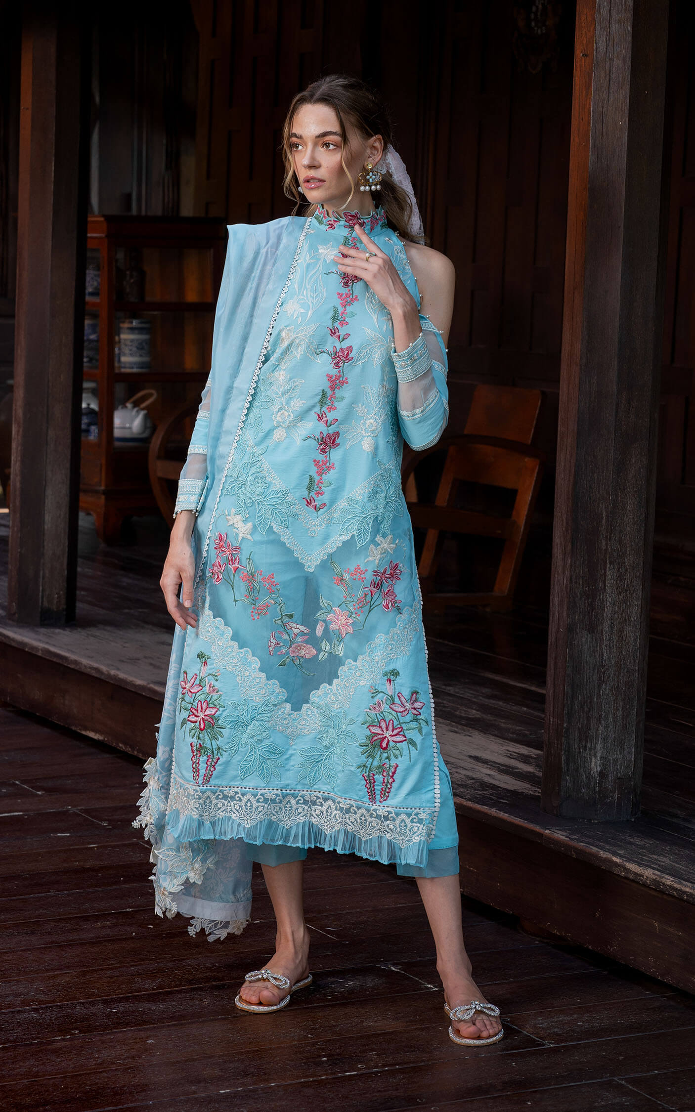 Asifa and Nabeel | Rosemary Ruffles 24 | Utopia -  Asifa and Nabeel Luxury - Original Designer Dress - House of Maryam