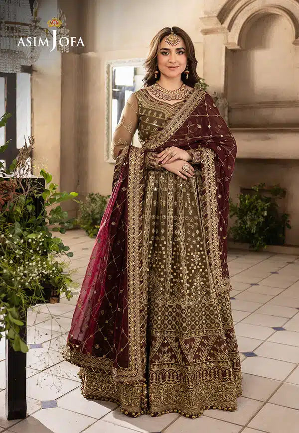 Asim Jofa | Khwab e Naubahar 23 | AJNB-11 - Official Asim Jofa - Agha Fabrics UK