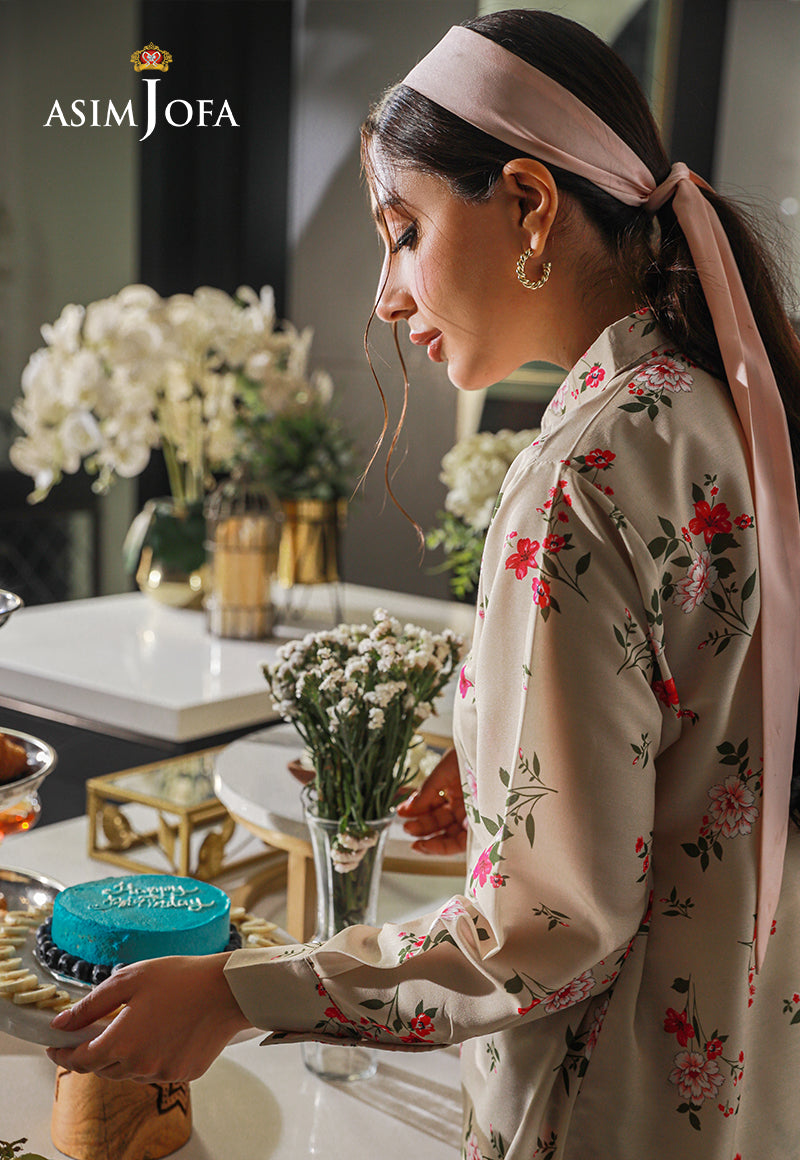 Asim Jofa | Lounge Wear | AJLW-06 - Official Asim Jofa - Agha Fabrics UK