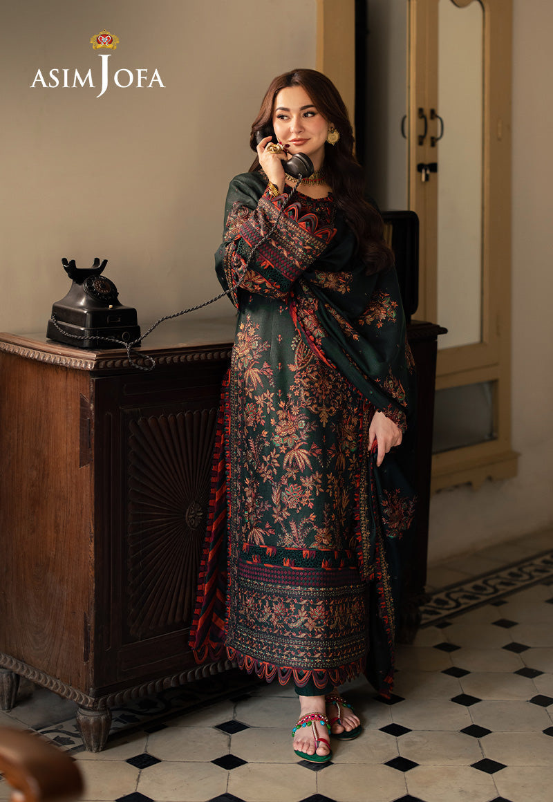 Asim Jofa | Pashmina Shawl 24 | AJKI-01