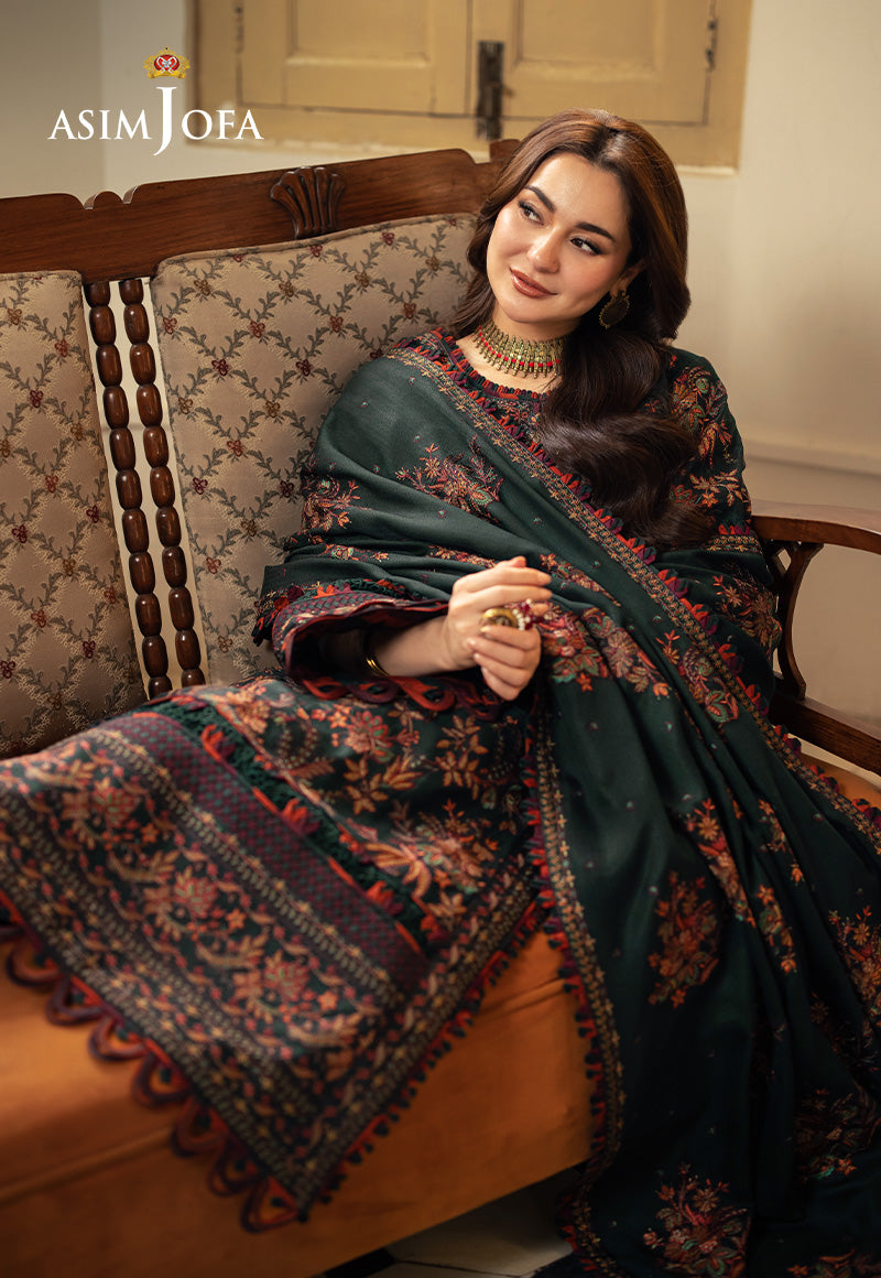 Asim Jofa | Pashmina Shawl 24 | AJKI-01