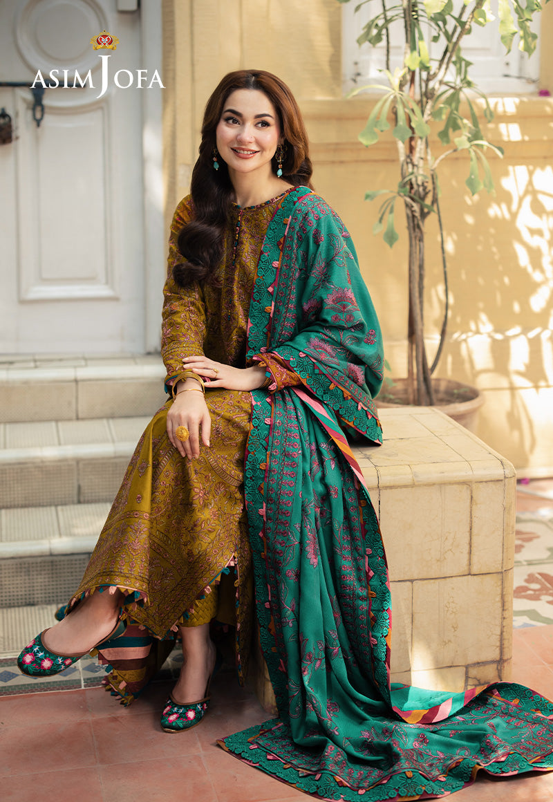 Asim Jofa | Pashmina Shawl 24 | AJKI-04