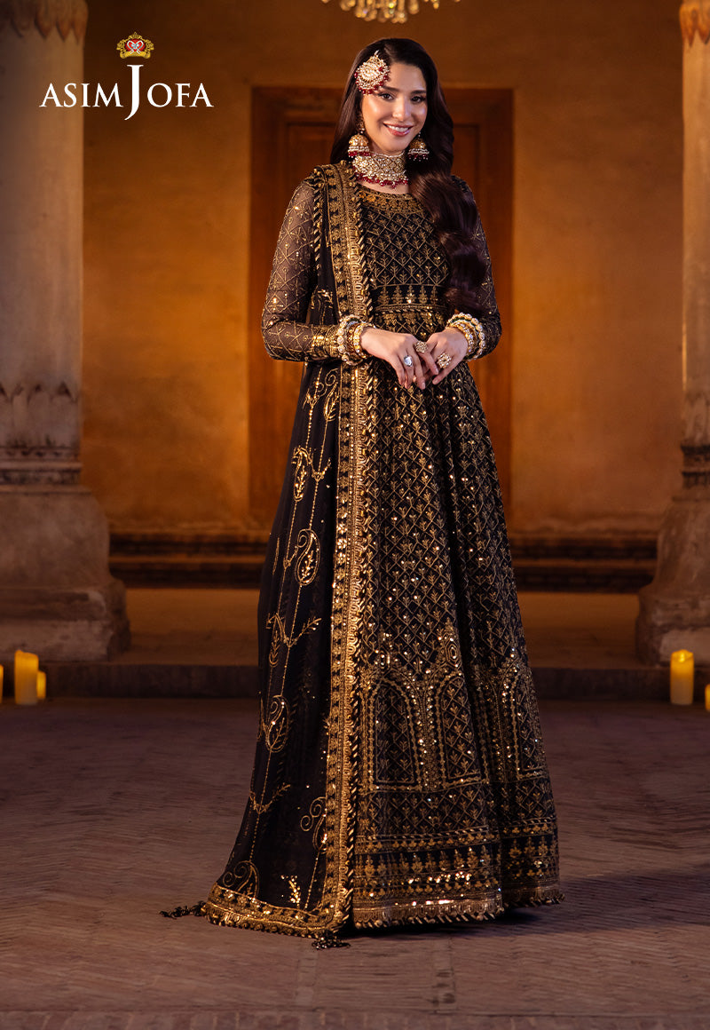 Asim Jofa | Vasl Wedding Formals | AJYV-04 - Official Asim Jofa - Agha Fabrics UK