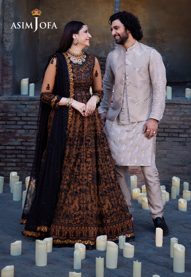 Asim Jofa | Vasl Wedding Formals | AJYV-08 - Official Asim Jofa - Agha Fabrics UK