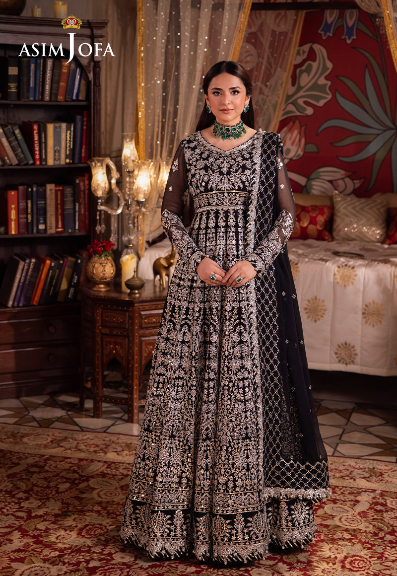 Asim Jofa | Vasl Wedding Formals | AJCR-02 - Official Asim Jofa - Agha Fabrics UK
