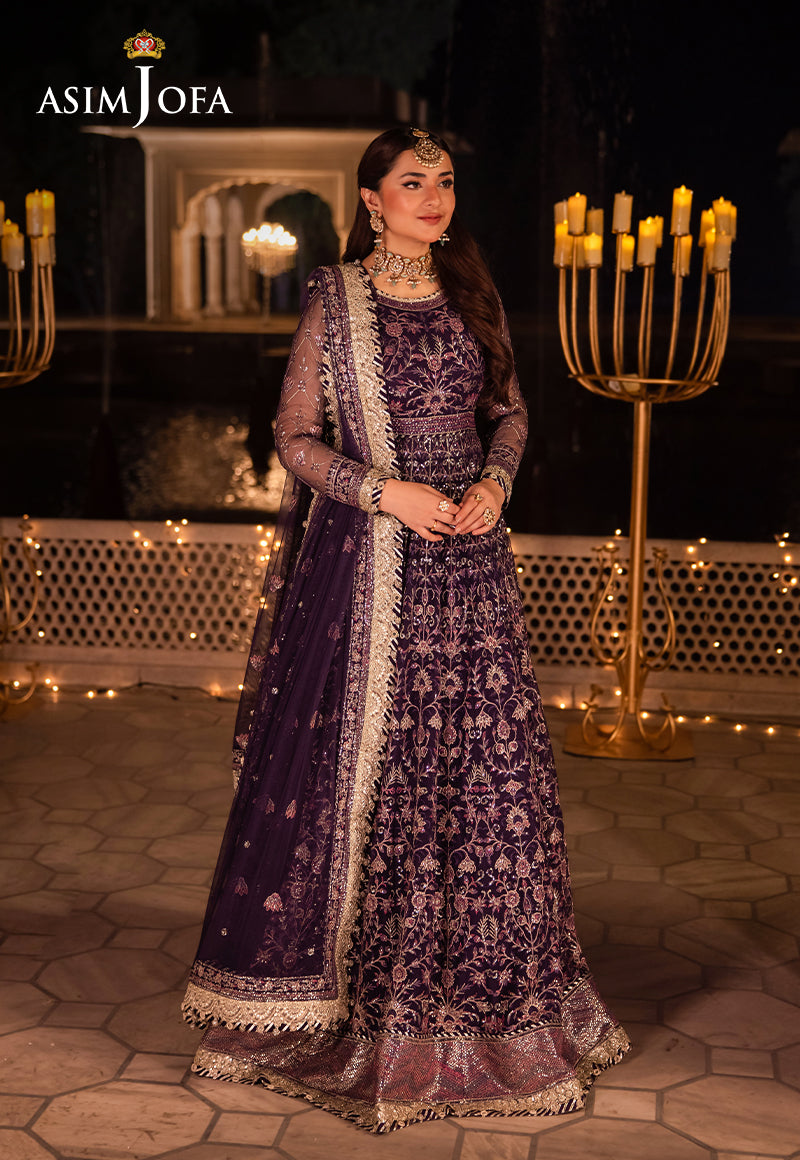 Asim Jofa | Vasl Wedding Formals | AJCR-03 - Official Asim Jofa - Agha Fabrics UK