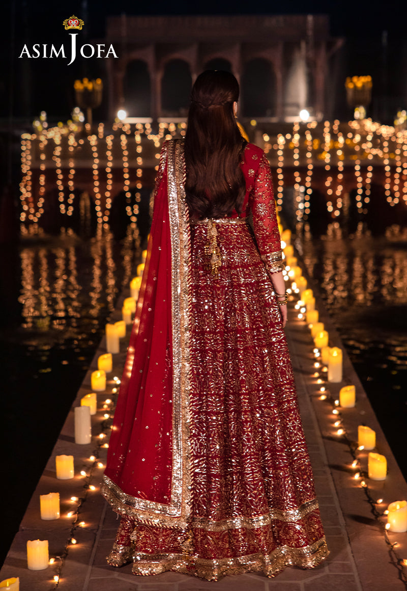 Asim Jofa | Vasl Wedding Formals | AJCR-05 - Official Asim Jofa - Agha Fabrics UK