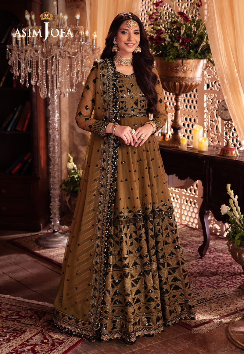 Asim Jofa | Vasl Wedding Formals | AJYV-06 - Official Asim Jofa - Agha Fabrics UK