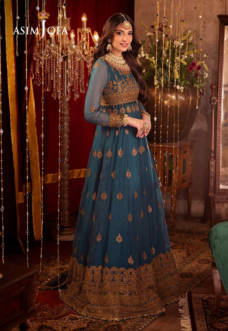 Asim Jofa | Vasl Wedding Formals | AJYV-09 - Official Asim Jofa - Agha Fabrics UK