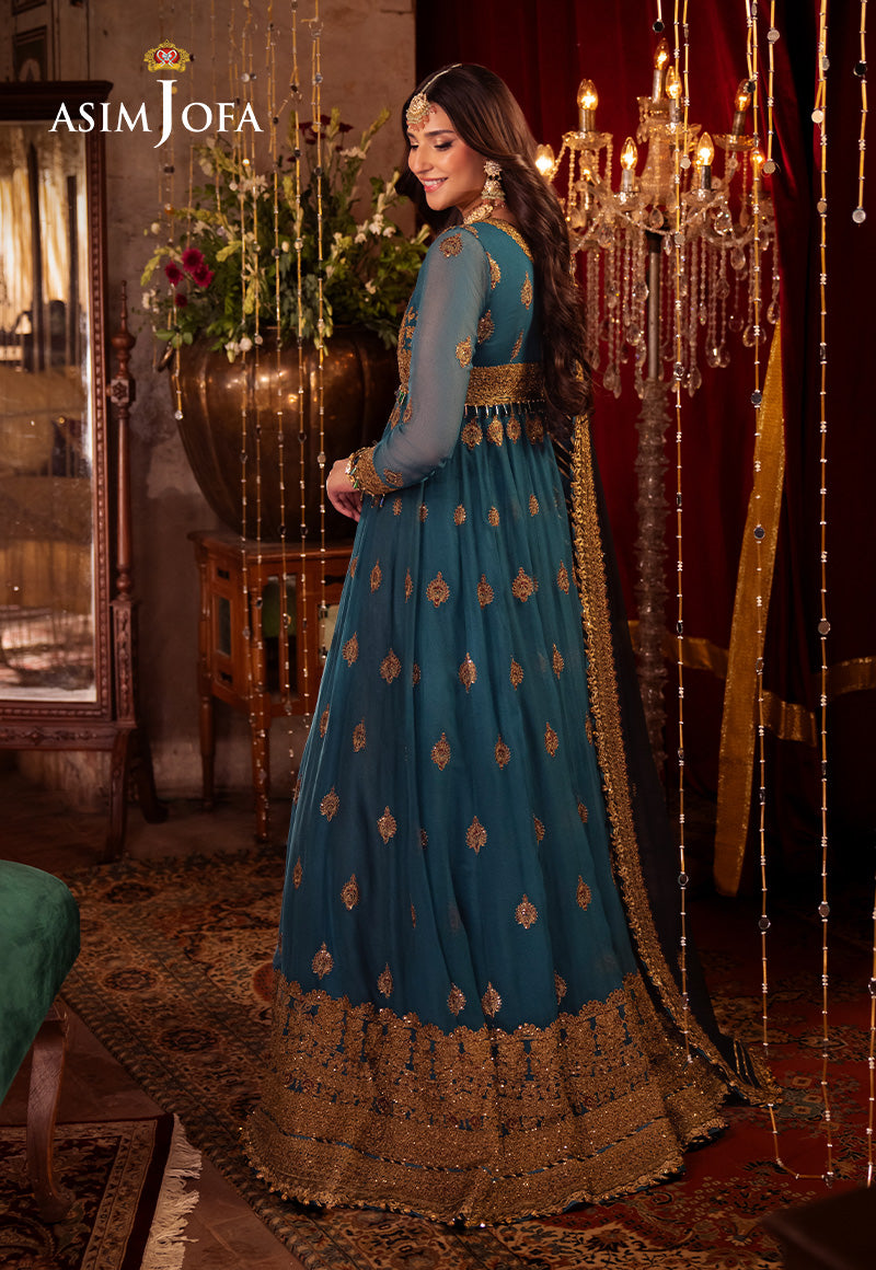 Asim Jofa | Vasl Wedding Formals | AJYV-09 - Official Asim Jofa - Agha Fabrics UK