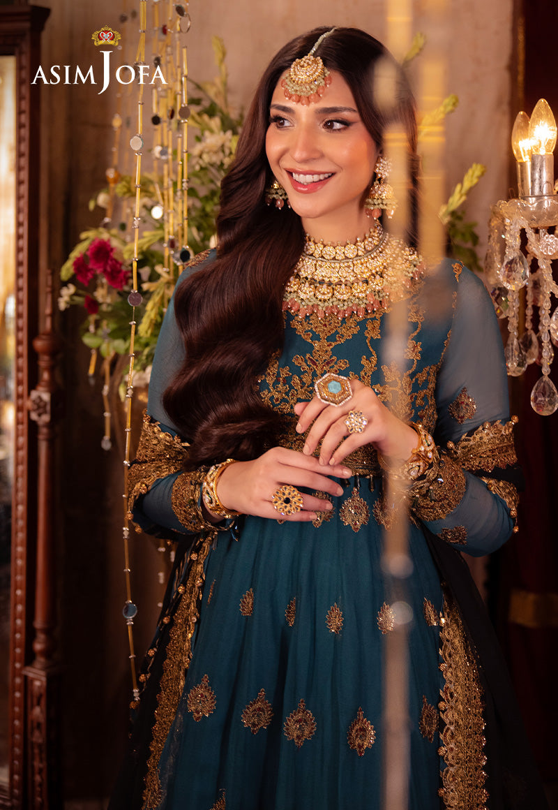 Asim Jofa | Vasl Wedding Formals | AJYV-09 - Official Asim Jofa - Agha Fabrics UK