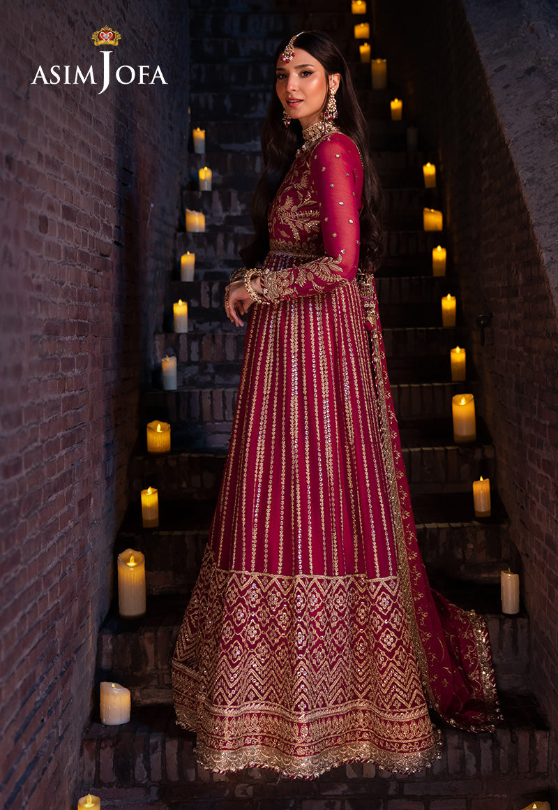 Asim Jofa | Vasl Wedding Formals | AJYV-07 - Official Asim Jofa - Agha Fabrics UK