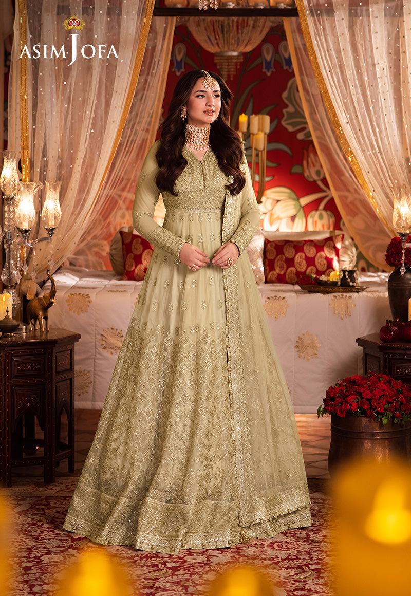 Asim Jofa | Vasl Wedding Formals | AJCR-08 - Official Asim Jofa - Agha Fabrics UK