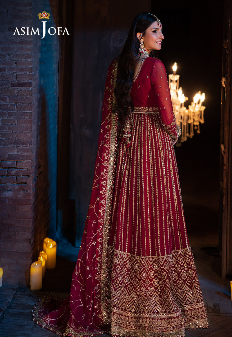 Asim Jofa | Vasl Wedding Formals | AJYV-07 - Official Asim Jofa - Agha Fabrics UK