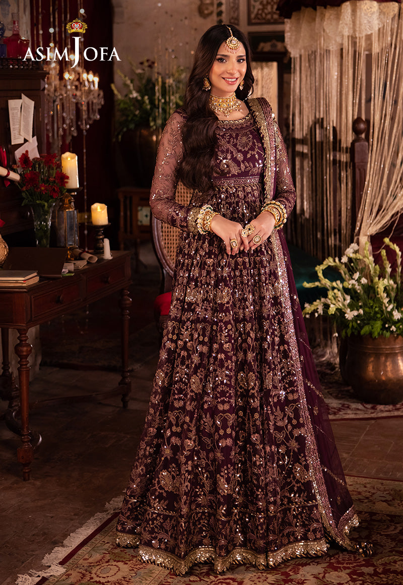 Asim Jofa | Vasl Wedding Formals | AJYV-01 - Official Asim Jofa - Agha Fabrics UK