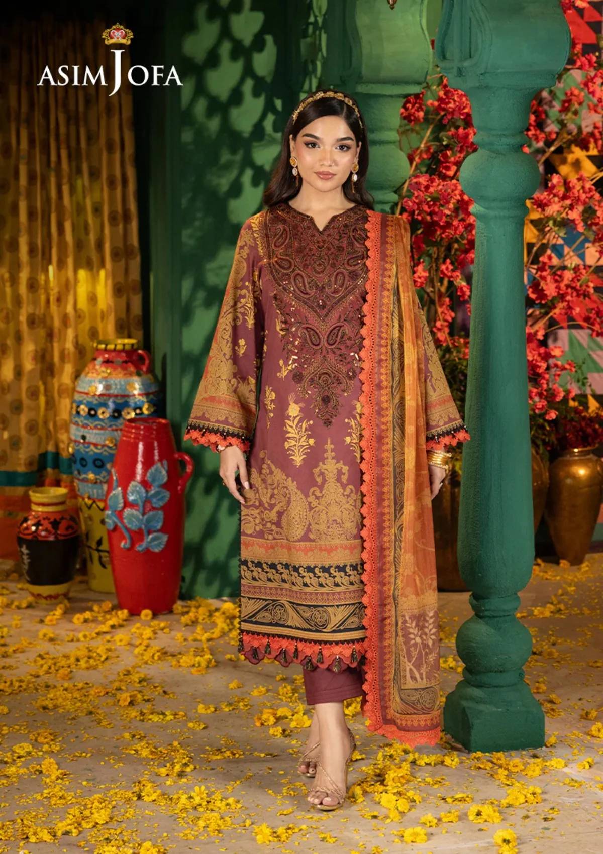Lawn Collection - Asim Jofa - Asra Vol 1 - JA24#04