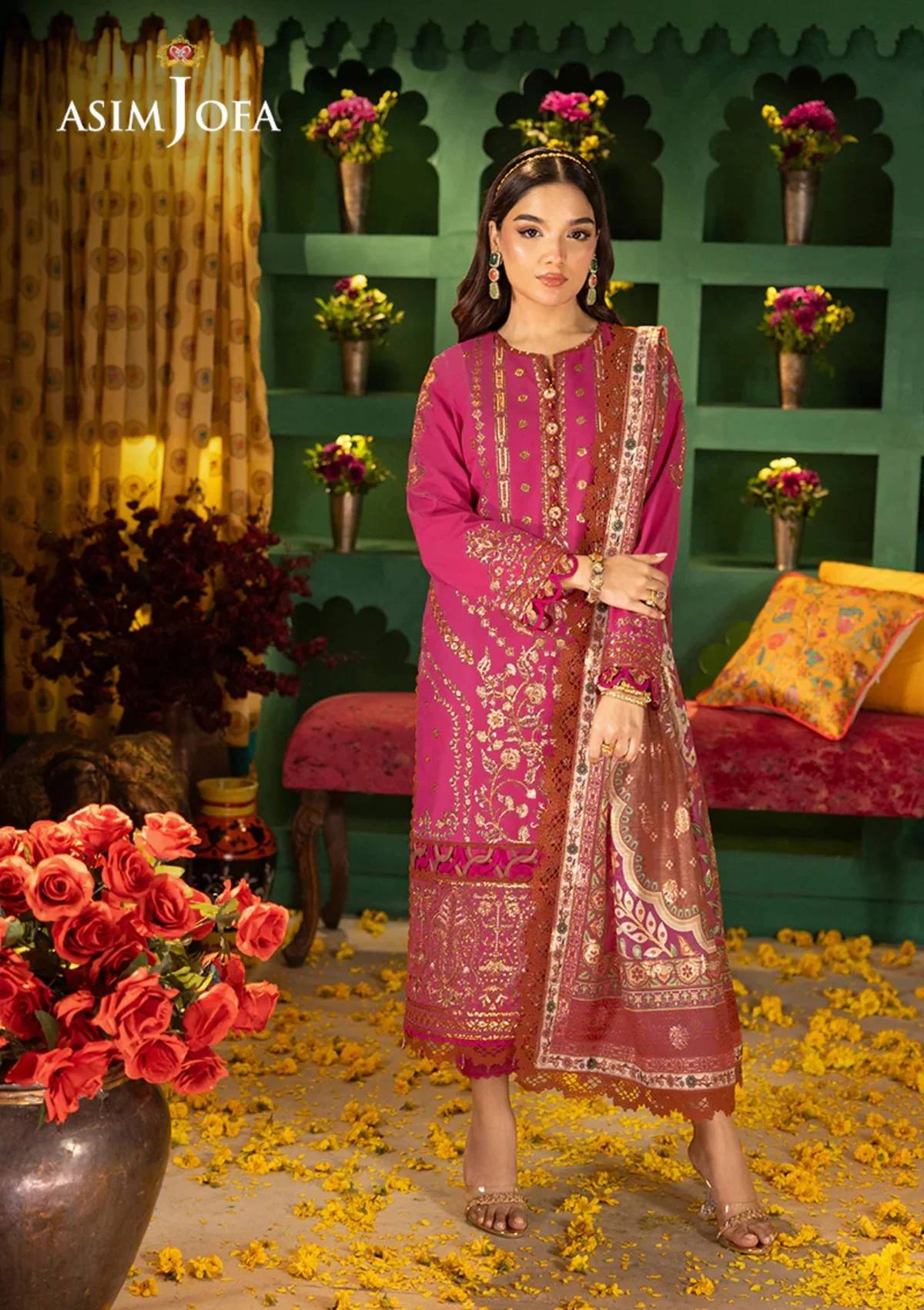 Lawn Collection - Asim Jofa - Asra Vol 1 - JA24#11