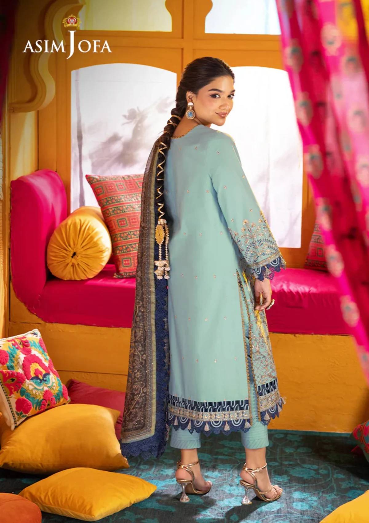 Lawn Collection - Asim Jofa - Asra Vol 1 - JA24#12