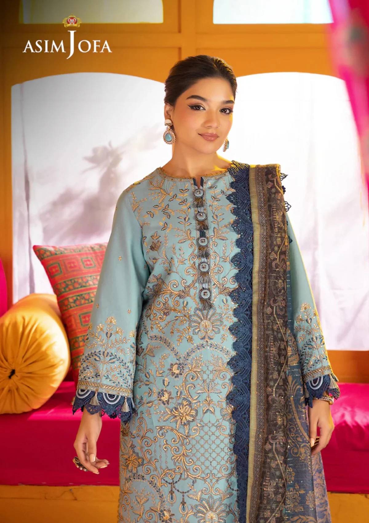 Lawn Collection - Asim Jofa - Asra Vol 1 - JA24#12