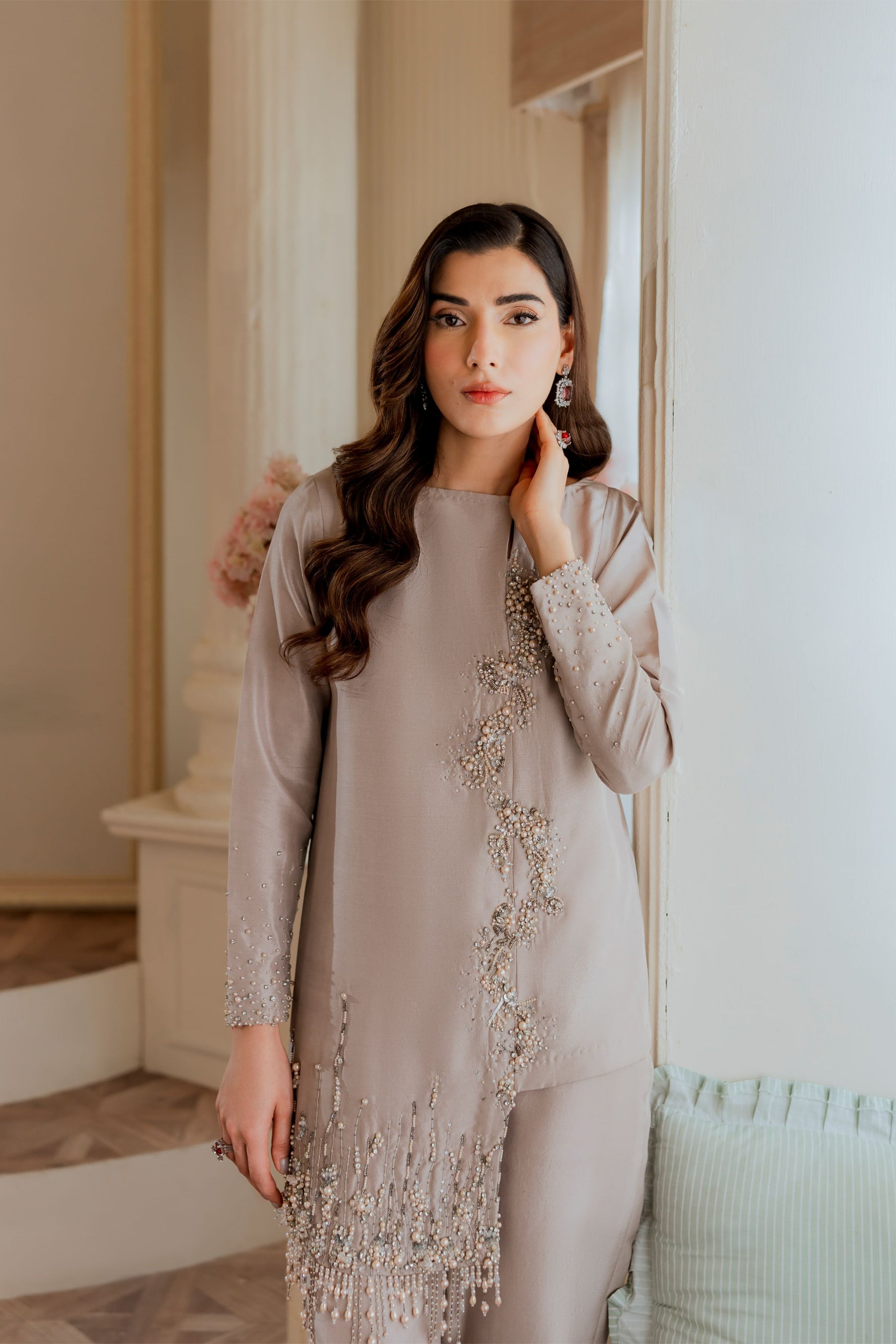 Ayesha and Usman | Grape Wine Luxury Pret | Gleam
