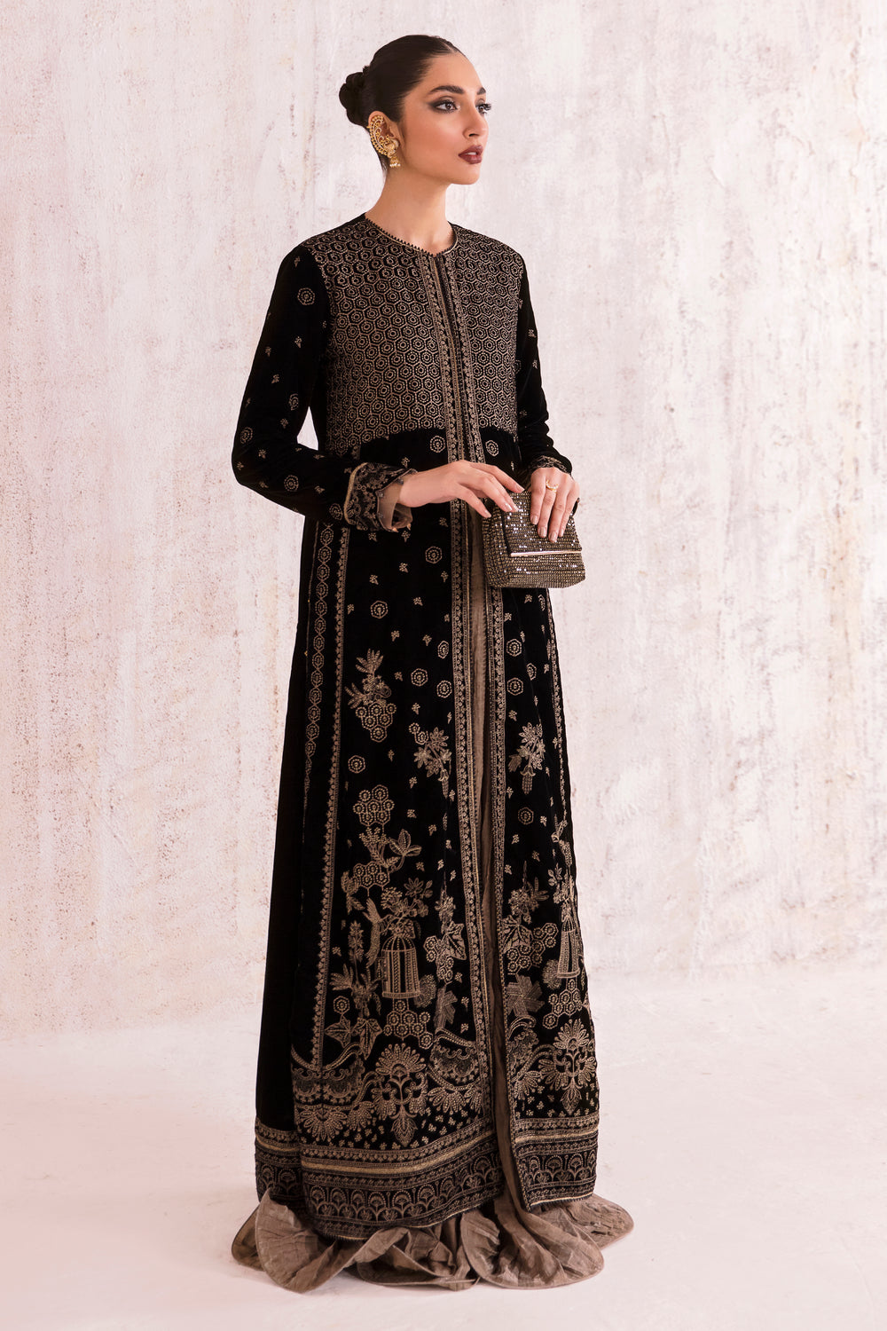 Jazmin | Velvet Edit 24 | Velvet Formal VF-2001 - Official Jazmin - Agha Fabrics UK