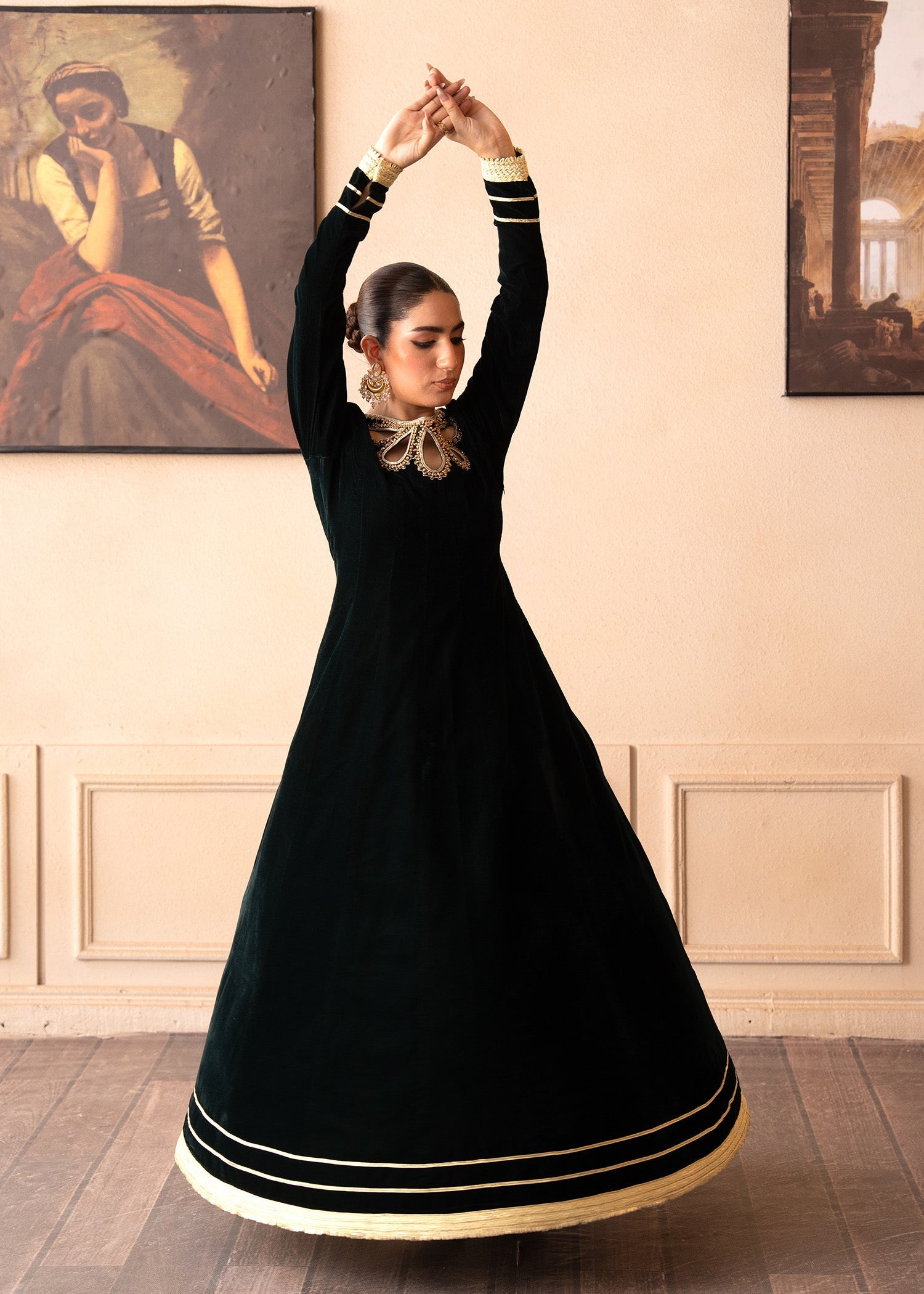 Fozia Khalid | The Velvet Rise 25 | EMERALD VEIL