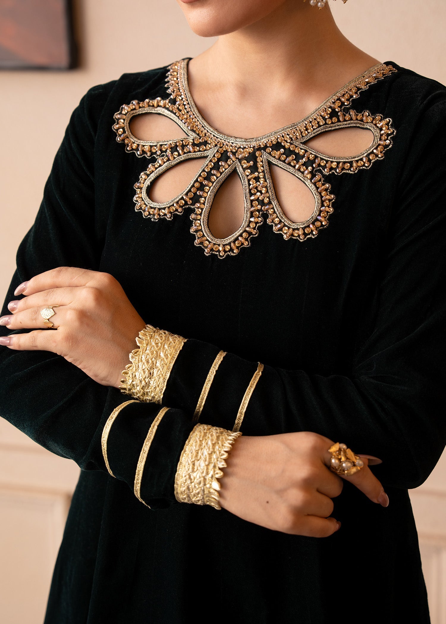 Fozia Khalid | The Velvet Rise 25 | EMERALD VEIL