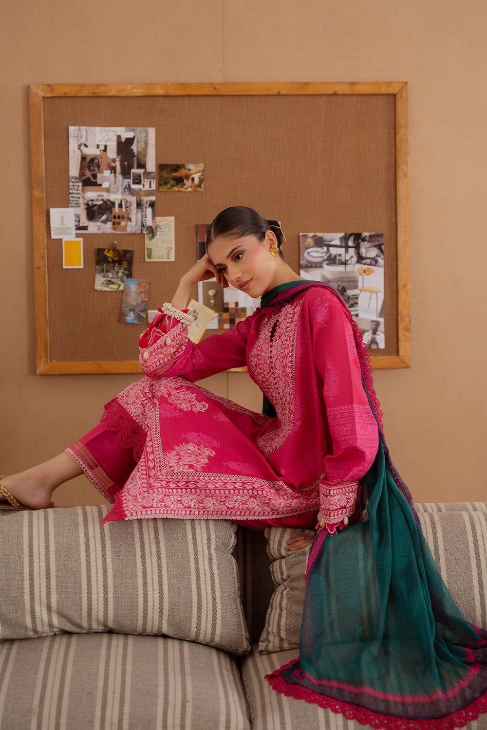 Saira Rizwan | Laanem Summer Lawn 25 | ELARA-A-SRL25-01