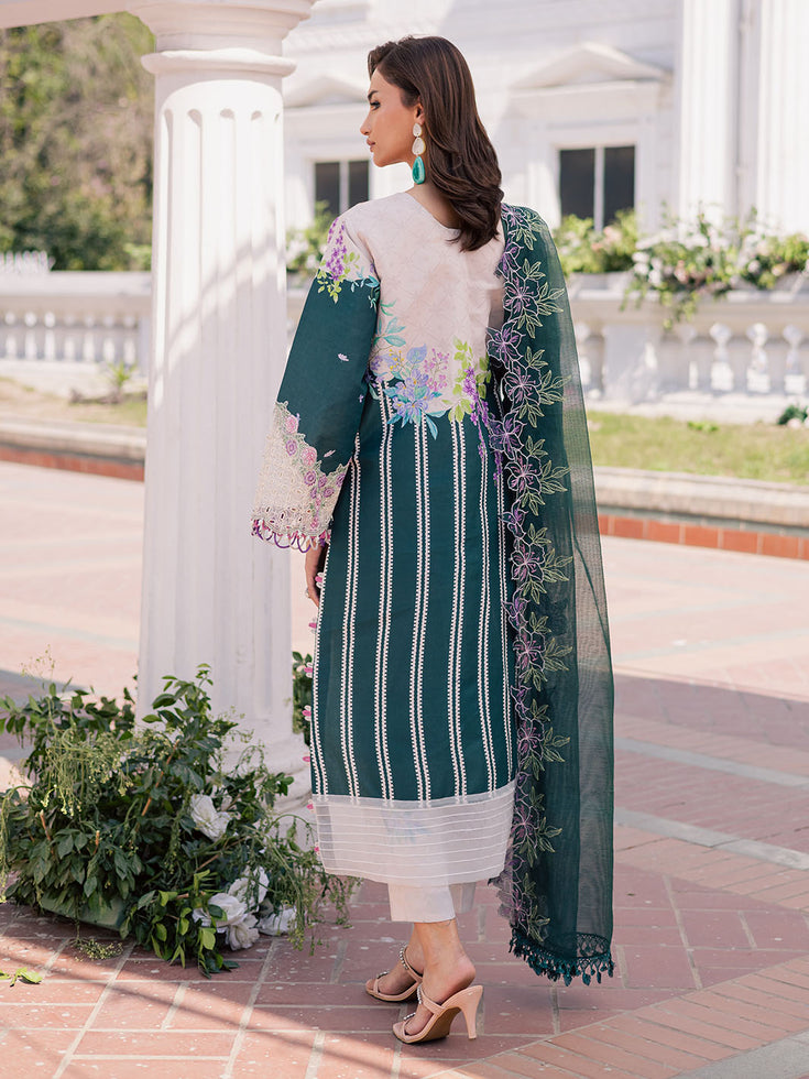 Parishay | IVY Bloom V2 Lawn | BLOOM-01 - Official Parishay - Agha Fabrics UK