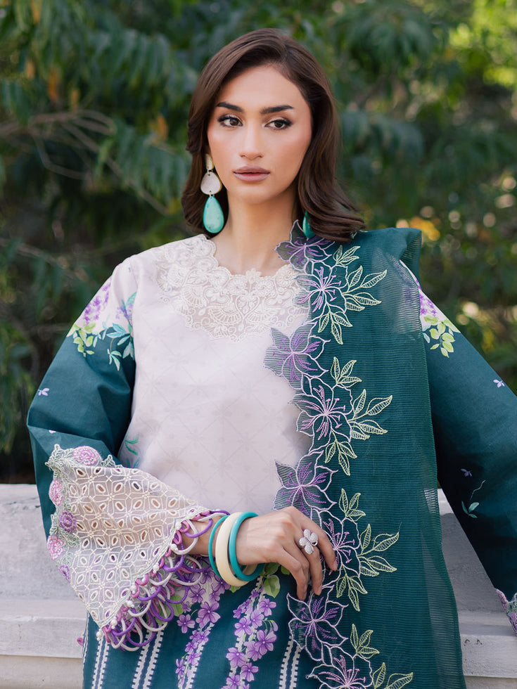 Parishay | IVY Bloom V2 Lawn | BLOOM-01 - Official Parishay - Agha Fabrics UK