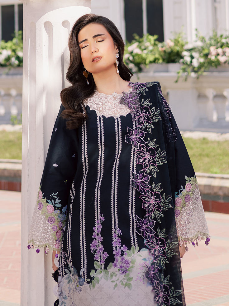 Parishay | IVY Bloom V2 Lawn | BLOOM-02 - Official Parishay - Agha Fabrics UK