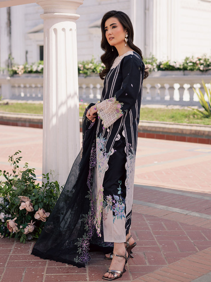 Parishay | IVY Bloom V2 Lawn | BLOOM-02 - Official Parishay - Agha Fabrics UK