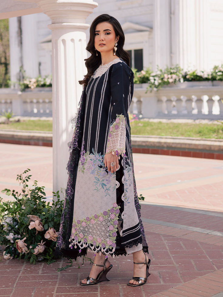 Parishay | IVY Bloom V2 Lawn | BLOOM-02 - Official Parishay - Agha Fabrics UK