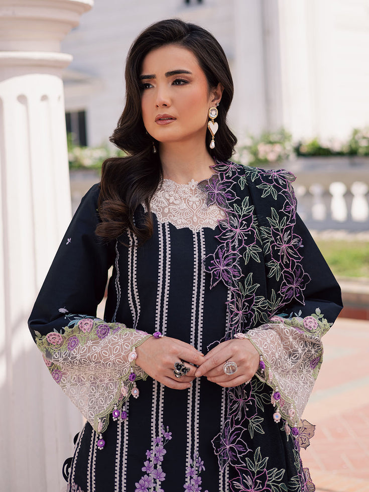 Parishay | IVY Bloom V2 Lawn | BLOOM-02 - Official Parishay - Agha Fabrics UK