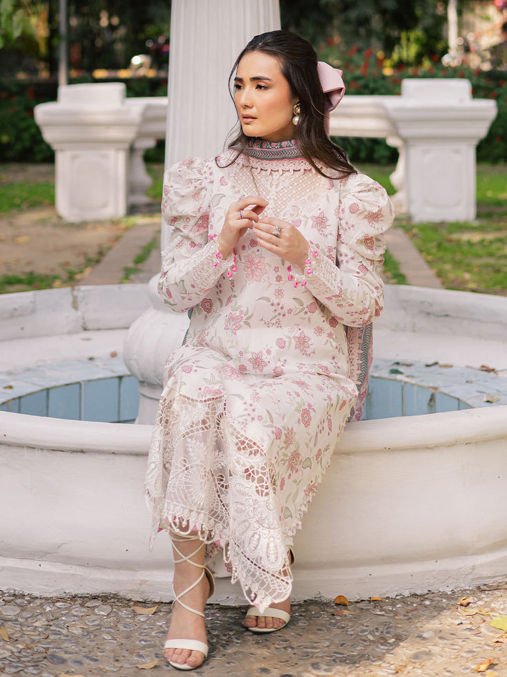 Parishay | IVY Bloom V2 Lawn | BLOOM-03 - Official Parishay - Agha Fabrics UK