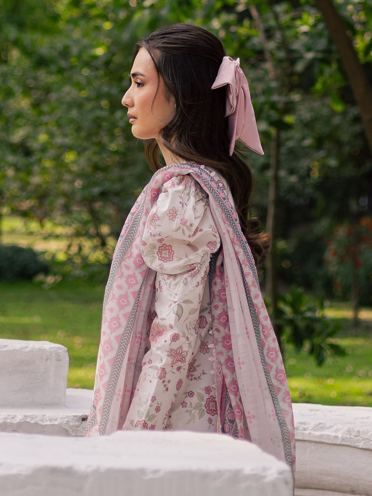 Parishay | IVY Bloom V2 Lawn | BLOOM-03 - Official Parishay - Agha Fabrics UK