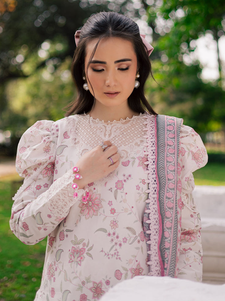 Parishay | IVY Bloom V2 Lawn | BLOOM-03 - Official Parishay - Agha Fabrics UK